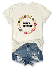 Meet Donut Women T-Shirt