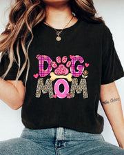 DOG & MOM  Women Casual Short Sleeve Cotton T Shirt