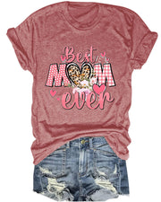 Best Mom Ever Printed T-Shirt