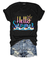 Hello Summer Women T-Shirt