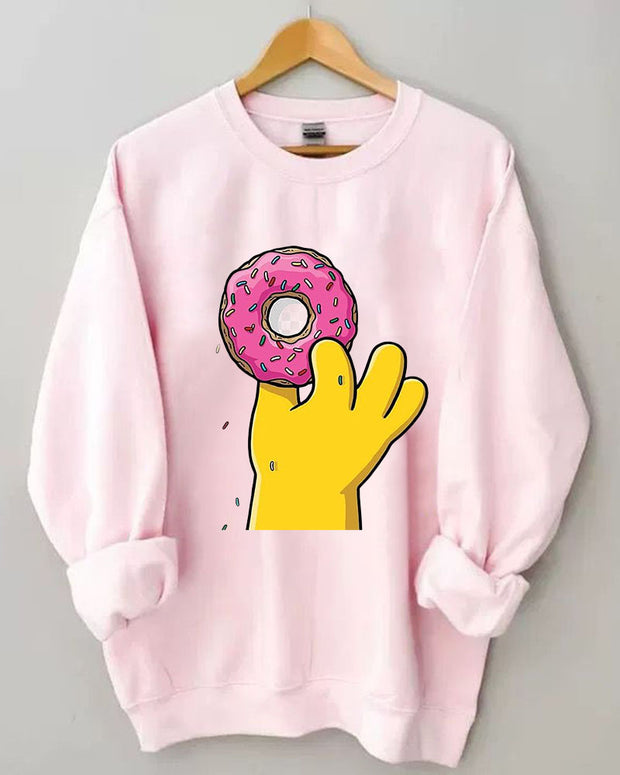 Donut Women Casual Sweatshirt