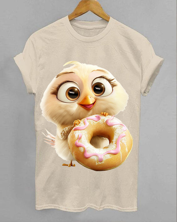Donut Birds Animal T-Shirt