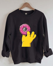 Donut Women Casual Sweatshirt