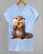 North American River Otter Animal T-Shirt