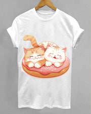 Donut Kitty Animal T-Shirt