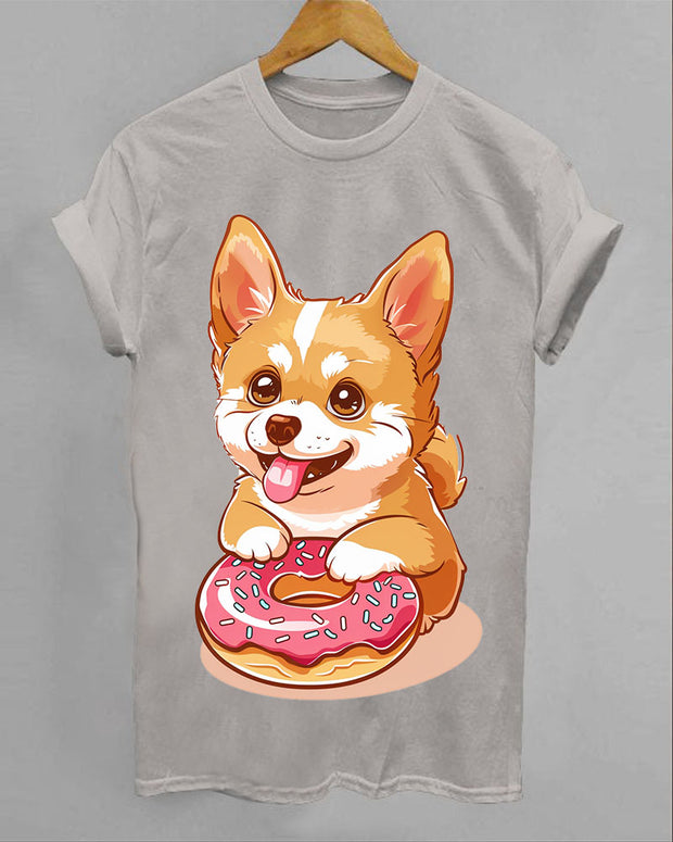 Cute Puppy Donut Animal T-Shirt