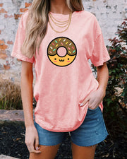 Donut Women Casual Cotton T-Shirt