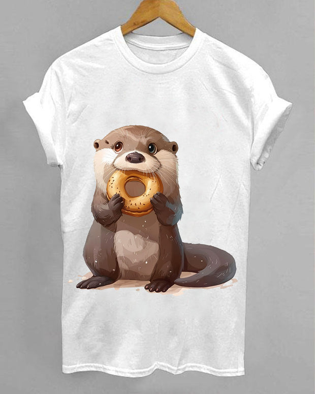 North American River Otter Animal T-Shirt
